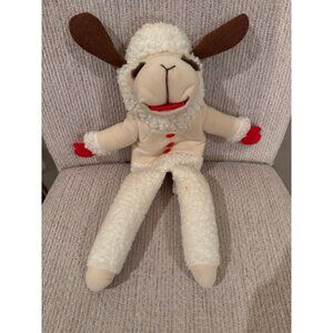 VTG Lamb Chop Shari Lewis Hand Puppet 16" Plush Stuffed Toy 1992